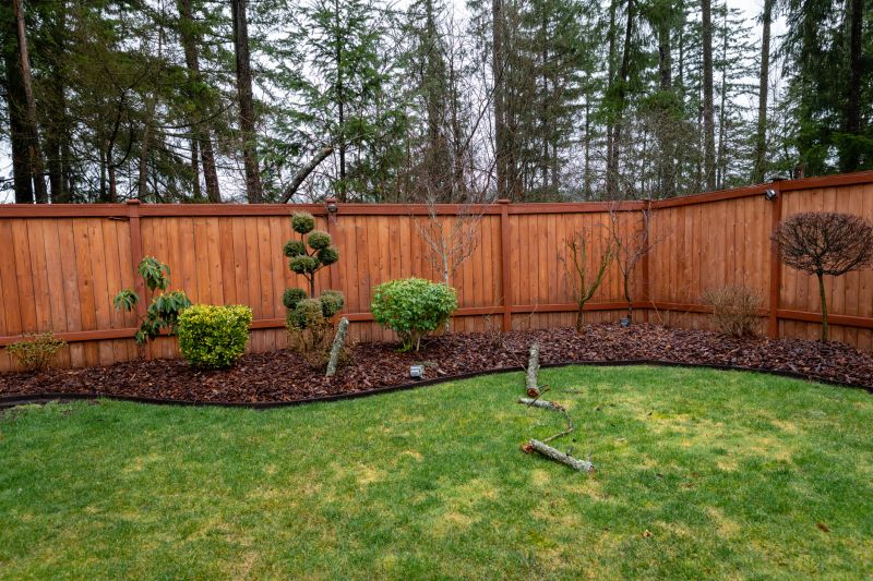 Landscaping and Fence Integration